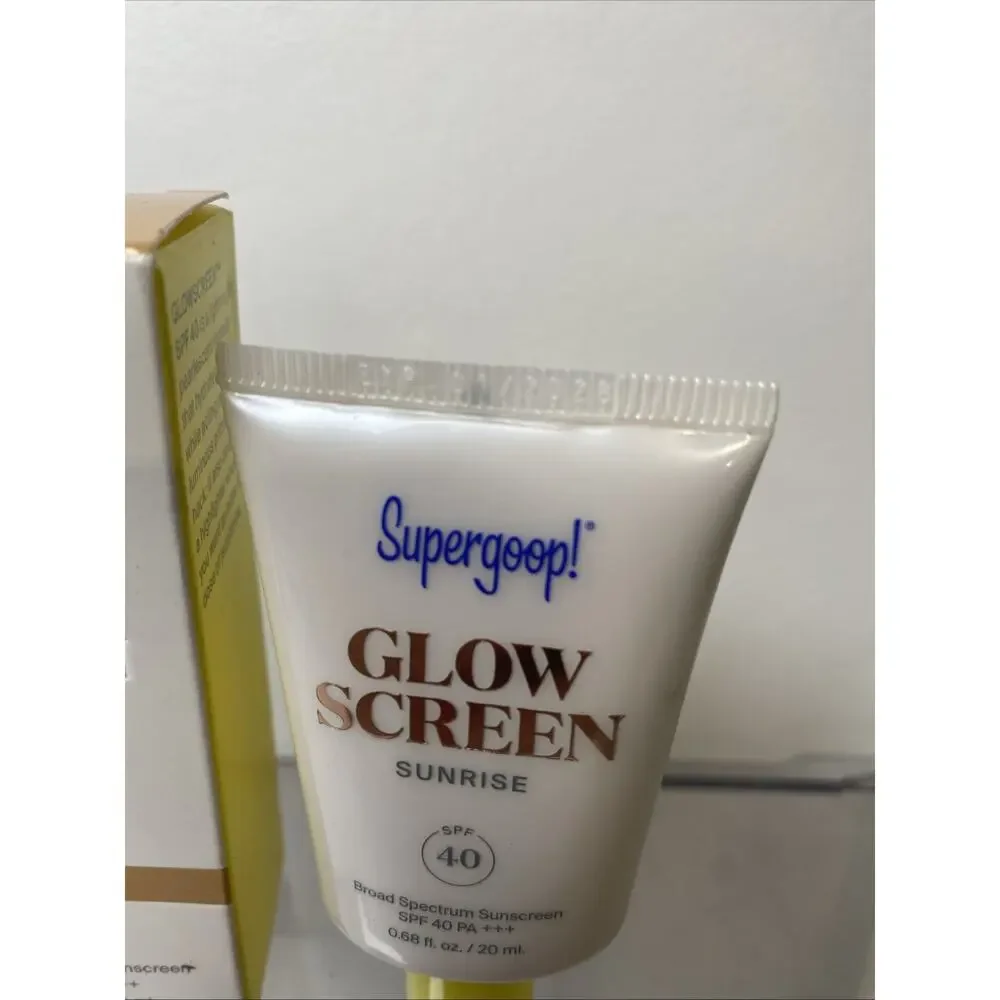 Supergoop! Glowscreen SPF 40 Sunrise Sunscreen 20 ml MINI EXP 1/2028 SEALED